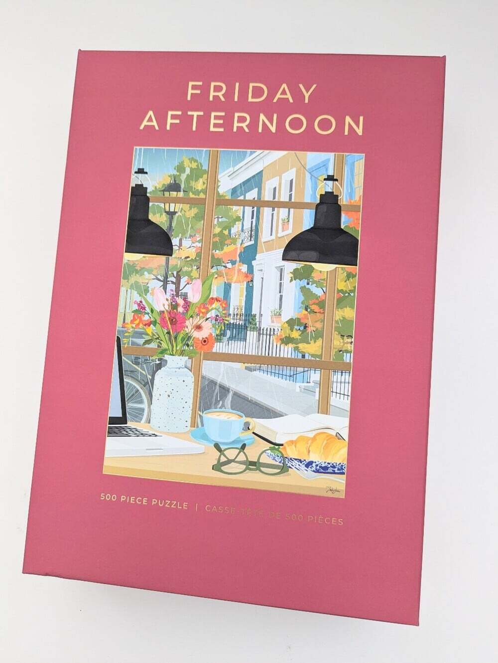 NEW IN BOX Hobbry "Friday Afternoon" 500-Piece Puzzle